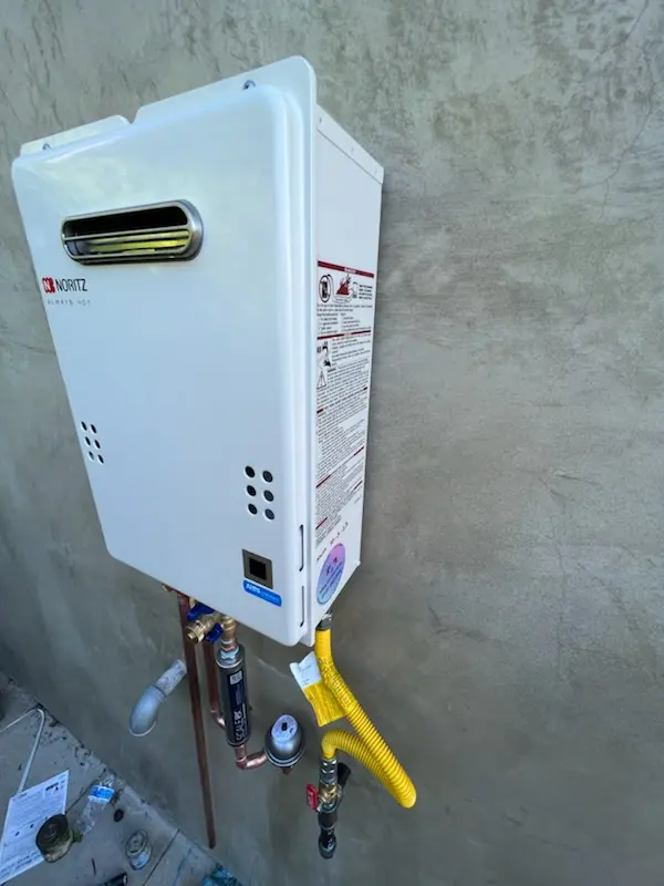 Tankless water heater installation for Van Hiseville homes